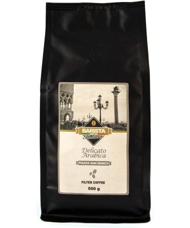Barista Italiano Ground Coffee - 100% Finest Colombian Arabica (500g Filter Coffee) - Buy Online on GoSupps.com