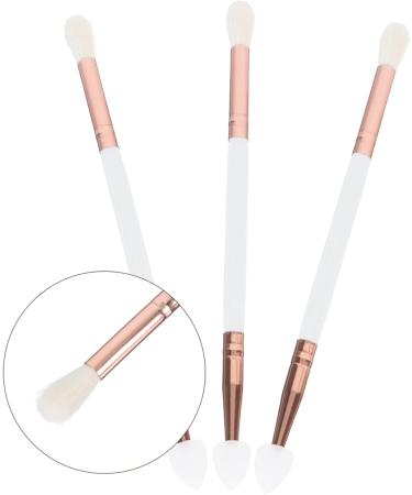 Beavorty 12 Pcs Eye Shadow Brush Eyeshadow Moisturizers Applicator Girl Makeup Tool Make up Silicone Head - Buy Online on GoSupps.com