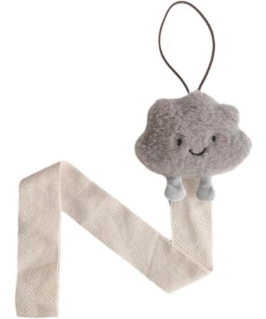 hgnxa Cute Hair Clip Holder Soft & Comfortable Adjustable Hairband Storage Cloud Pattern for Kids Room Decoration & Daily Use White leggy clouds - Buy Online on GoSupps.com