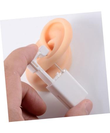 Healeved 4 Pcs Silicone Ear Model Ornament Earrings - Teaching Supplies Anatomy Model - Fake Ear Piercing & Massage Tool - Buy Online on GoSupps.com