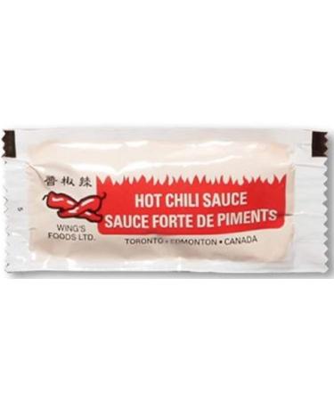 Wing's Chili Sauce Packet (500x9g) (1-Pack) - Buy Online on GoSupps.com