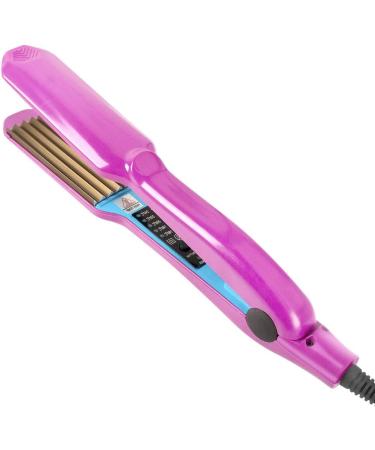 HOVCEH Crimping Iron for Hair Volumizing Hair Iron Crimper for Hair Crimper Hair Iron Wide Plate Hair Crimper with 5 Heat Setting Hair Styling Tools for Fluffy Hairstyle Corn Waves UK Plug - Buy Online on GoSupps.com