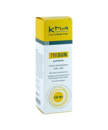 TRISUN sun protection gel SPF 50+ perfume-free 100 ml - Buy Online on GoSupps.com