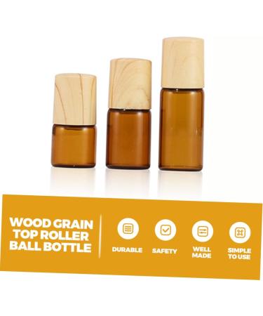 20 Pcs FRCOLOR Glass Roller Bottles for Essential Oils | Empty Portable Perfume Sample Bottles - Perfect for Travel & DIY Blends - Buy Online on GoSupps.com