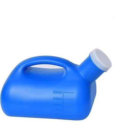 Potty 3000ML Large Male Urinal Portable Mens Potty Pee Bottle Collector Travel Toilet