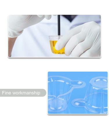 200 Pcs 40 ML Disposable Urine Collection Cups with Handle for Families & Hospitals - Buy Online on GoSupps.com