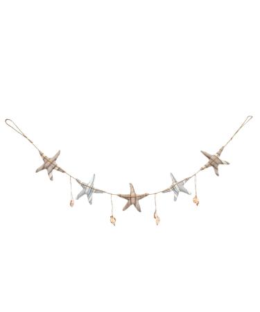 Zerodeko String Decoration Boho Decor Door Curtain Heart Decor Home Hanging Garland Lanyard Manual 130X15cm B