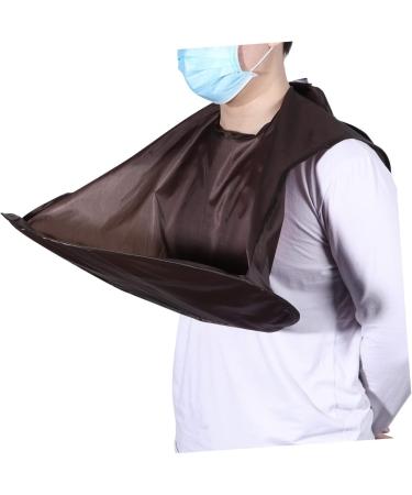 Beavorty Beard Trimming Bib Barber Umbrella beard shaving bib Mustache Trimming Apron Beard Grooming Apron Beard Catcher bib Hair Clipping Apron Short Cape for Barbershop hair dye smock 57x34cm - Buy Online on GoSupps.com