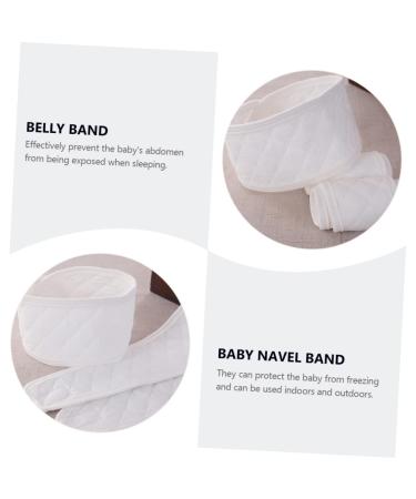 Healevad 12 Pcs Umbilical Cord Postpartum Belly Wraps | Maternity & Baby Gifts | Adjustable Navel Band | Infant Bellyband | Set of 2 Whitex 45X8X0.5CM - Buy Online on GoSupps.com