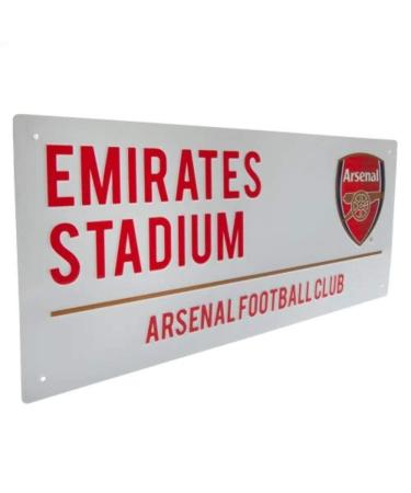 Arsenal FC Street Sign One Size Multicoloured
