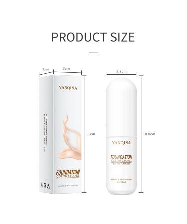 Color Changing Liquid Foundation for All Skin Types - Brighten, Moisturize, and Even Skin Tone with BB Cream - Buy Online on GoSupps.com