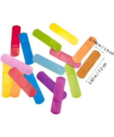 FOMIYES 100pcs Breathable Care Patches - Adhesive Stickers for Finger Wounds | Random Colors & Comfort | International Shipping - Buy Online on GoSupps.com