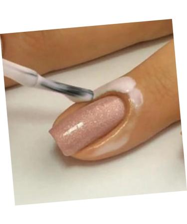 POPETPOP 3pcs Anti-overflow Glue Nail Polish Glue Polish Glue Palisade Nail Supplies Liquid mediumx3pcs Pinkx3pcs - Buy Online on GoSupps.com