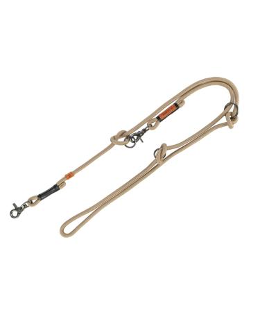 Trixie Hundeleine Be Nordic V -Line L - XL 2.00 m 13 mm in sand/black - adjustable dog leash with Nordic charm - for large to very large dogs - 17234 L -XL sand/black