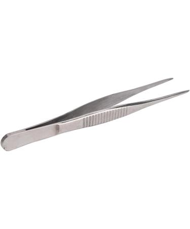 Tweezers Tool Portable Erosion Resistant Stainless Steel Tip Tweezers with Serrated Edge Easy to Clean for Watch Repair Bag (Straight Tip) - Buy Online on GoSupps.com