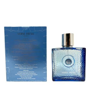 Verse Fresh For Men Eau de Parfum 3.4 Fl. Oz Woody Aquatic fragrance for men. - Buy Online on GoSupps.com