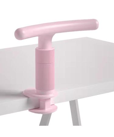 Muflydo Writing Desk Posture Corrector - T-Shaped Students Vision Protection - Enhanced Learning Sitting Posture Corrector for Children Pink