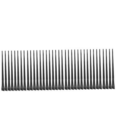 DRESSOOS 36 Pcs Eyeliner Brush Eye Shadow Brush Eye Makeup Tool Eye Makeup Brush Brow Brush Black