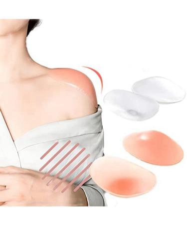wemee Silicone Shoulder Pads for Womens Clothings Anti-Slip Shoulder Push-Up Pads Reusable Invisible Enhancer 2 Pair - Buy Online on GoSupps.com