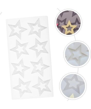 Silicone Mold Silicone Star Mold Star Chocolate Molds Candy Mold Epoxy Resin Craft Silicone Chocolate Mold Resin Letter Molds Star Fondant Cake White Silica Gel Insert Star Shape - Buy Online on GoSupps.com