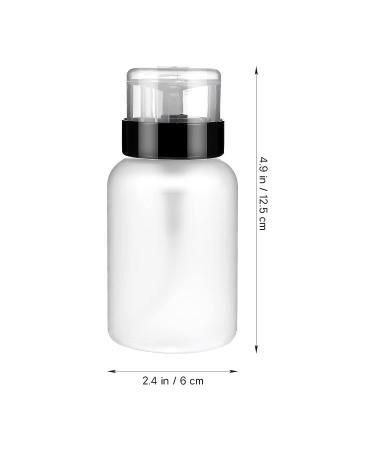 Lurrose Nail Polish Remover Pump 2pcs - Lockable Dispenser Bottle for Makeup & Nail Art, 6.8oz - Buy Online on GoSupps.com