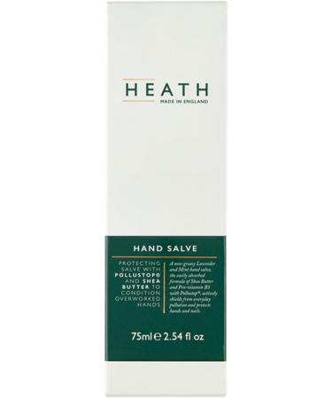 Heath Hand Salve for Men with Shea Butter and Pro-Vitamin B5 | Moisturizing and Protecting Hand Lotion | Non-Greasy, Vegan Friendly | Made in England | 75 ml - Buy Online on GoSupps.com