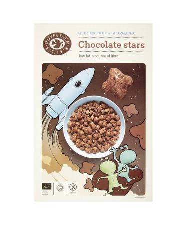 Doves Farm Organic Gluten Free Chocolate Stars, 375g