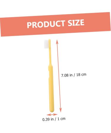 HOMSFOU 6pcs Soft Toothbrushes with Protective Case | Family Pack Travel Nylon | International Shipping Available - Buy Online on GoSupps.com