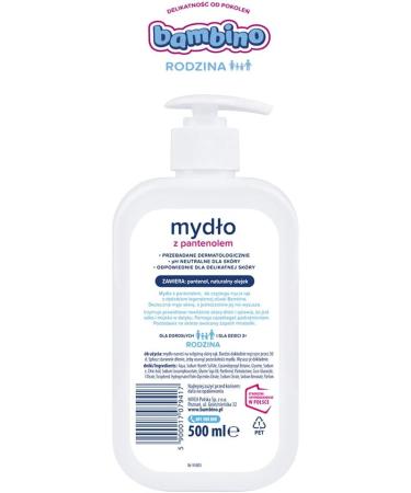  Bambino Bambino RODZINA Mirabels Scented Hand Soap 500 ml - Buy Online on GoSupps.com