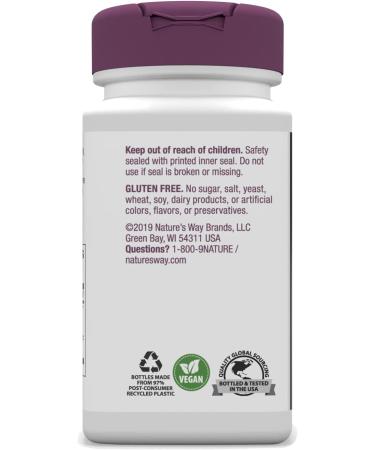 Nature's Way Echinacea 500mg - 60 Vegan Capsules for Immune Support - Buy Online on GoSupps.com
