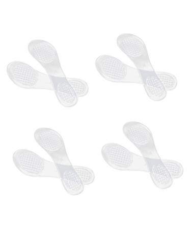 FOMIYES 4 Pairs Gel Insole High Heel Insole Gel Shoe Pad High Heel Shoe Pad