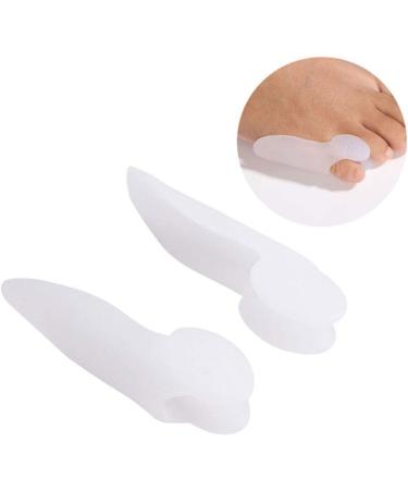Pedimas Inflamed Bale Help Corrector Splint - Premium Gel Pain Relief Pads for Small Pinky Toe - Includes 2 Pairs with Toe Spreader - Buy Online on GoSupps.com