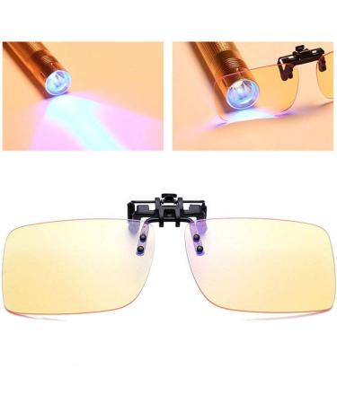 Buy Dyhqq 2 Pcs Blue Light Protection Clip-On Glasses | Anti-Eye Strain & UV Filters for Screen Use - Buy Online on GoSupps.com