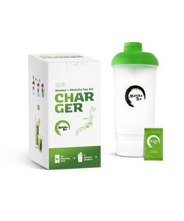 Matcha Tea Matcha Tea Organic Charger 15 servings of 2 g 500 ml shaker