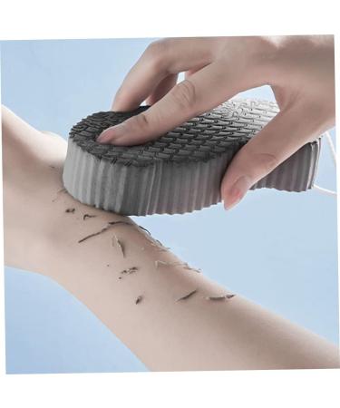 Soft Exfoliating Bath Sponge - Reusable Shower Brush for Adults Kids & Pregnant Women | Grey Spa Scrub for Dead Skin Removal - Buy Online on GoSupps.com