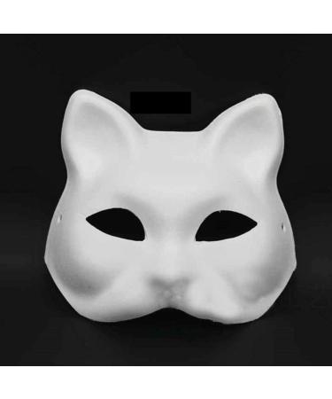 Alipis Kitsune Fox Masks - DIY Hand Painted Paper Animal Masks for Cosquerade and Halloween Parties - Buy Online on GoSupps.com