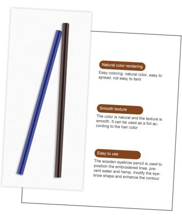 WOONEKY 8pcs Eyebrow Pencil Eyeliner Waterproof Eye Liner Pencil Eyebrow Pencils Liquid Brow Pen Pens Wooden - Buy Online on GoSupps.com