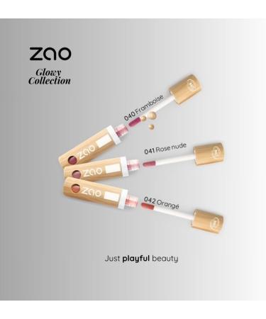ZAO Color & Repulp Lip oil 040 Raspberry - Buy Online on GoSupps.com