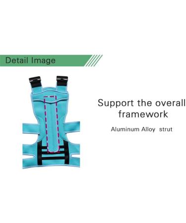 Adjustable Posture Corrector Back Support Brace for Men & Women - Improve Shoulder Alignment | DFHBFG - Buy Online on GoSupps.com