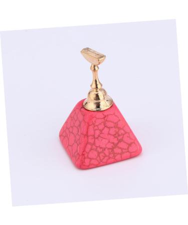 POPETPOP Nail practice nail bracket manicure tools nail tip holder nail display stand Practical nail art tool magnetic nail tip stand chessboard finger stand nail practice base 10x7cm Pink - Buy Online on GoSupps.com