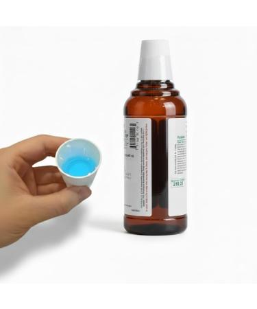 Luminous Care House Brand CHG 0.12% Oral Rinse Mint Flavor Mouthwash 16 oz Bottle Daily Oral Freshening Rinse Cosmetic Mouthwash for Clean Fresh Breath