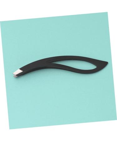 MAGICLULU Slant Tip Eyebrow Tweezer Men Suits Facial Hair Tweezers Suits for Men Tweezers for Men Eye Brow Shaping Kit Eyebrow Clip Tweezer Mens Black Suits Oblique Head Stainless Steel medium As Shown - Buy Online on GoSupps.com