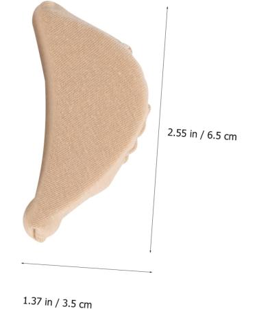 FRCOLOR 5 Pairs Sole Pads for Women & Men - Athletic Shoes Insoles & Sponge Toe Fillers - Buy Online on GoSupps.com