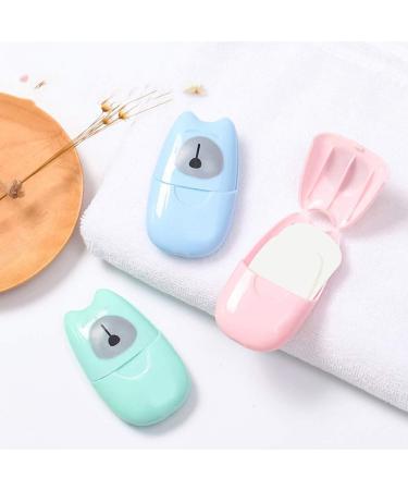 TANGZHIFEIYUE Disposable Soap Papers - 200 Sheets, Portable Mini Hand Washing Bath Scented Paper Soap for Travel, Camping & Outdoor Activities - Buy Online on GoSupps.com