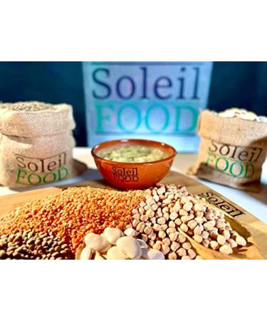 Buy SoleilFOOD 5 kg Premium Dried Chickpeas - Finest Quality Legumes for Hummus - International Shipping Available - Buy Online on GoSupps.com