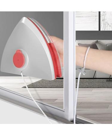 ZABEES Magnetic Glass Window Cleaner Wiper Glass Window Brush Double-sided Automatic Water Discharge Cleaning Household Cleaning Tools 8-15mm Type - Buy Online on GoSupps.com
