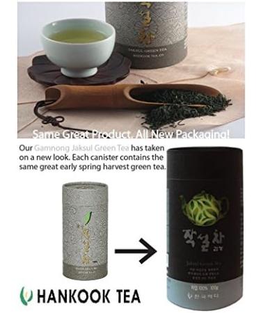 Hankook Tea 100 g Canister Gamnong Jaksul Green Tea - Buy Online on GoSupps.com