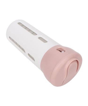 4-in-1 Liquid Dispenser Travel Bottles - Leak-Proof Transparent Portable Shampoo & Conditioner Set (Pink) | International Shipping Available - Buy Online on GoSupps.com