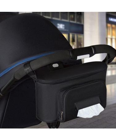 Yiwang Black Stroller Bag Organizer - Premium Backpack for Moms | Buggy Accessories & Car Basket - International Shipping - Buy Online on GoSupps.com