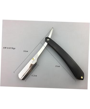 Minkissy 2-in-1 Folding Razor Kit - Vintage Straight Razor & Hairdresser Knife - Safe Manual Hair Cutting Tools for Men - International Shipping Available - Buy Online on GoSupps.com
